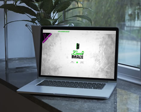 Website design for LaceBrace